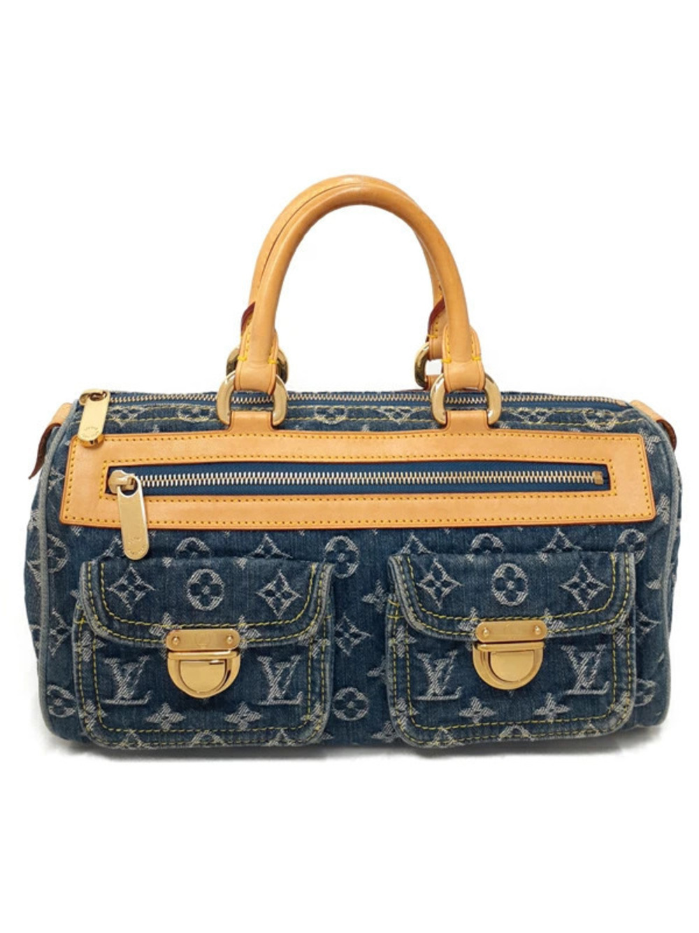 Louis Vuitton Monogram Denim Neo Speedy Handbag